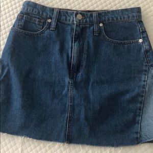 Madewell Denim Skirt